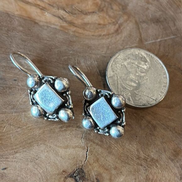 Silpada Sterling Silver Earrings - W0335 Retired - Picture 7 of 10